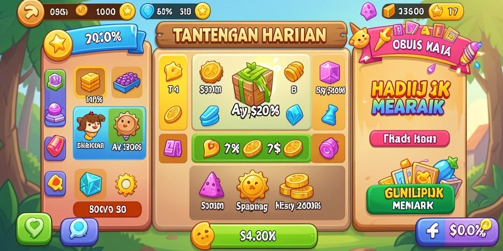Tampilan utama 8ZK yang menarik dan intuitif.
