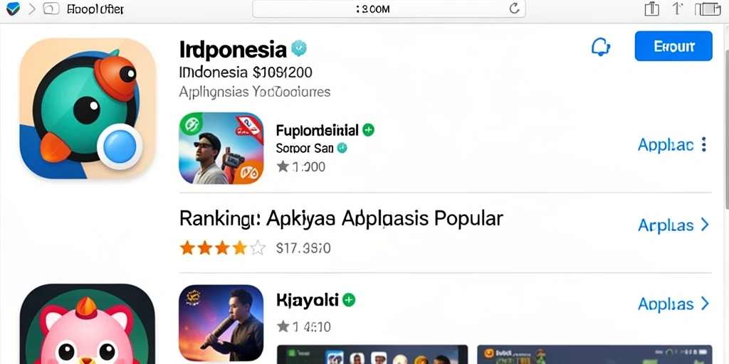 Tampilan antarmuka utama game yang menarik dan mudah dipahami.