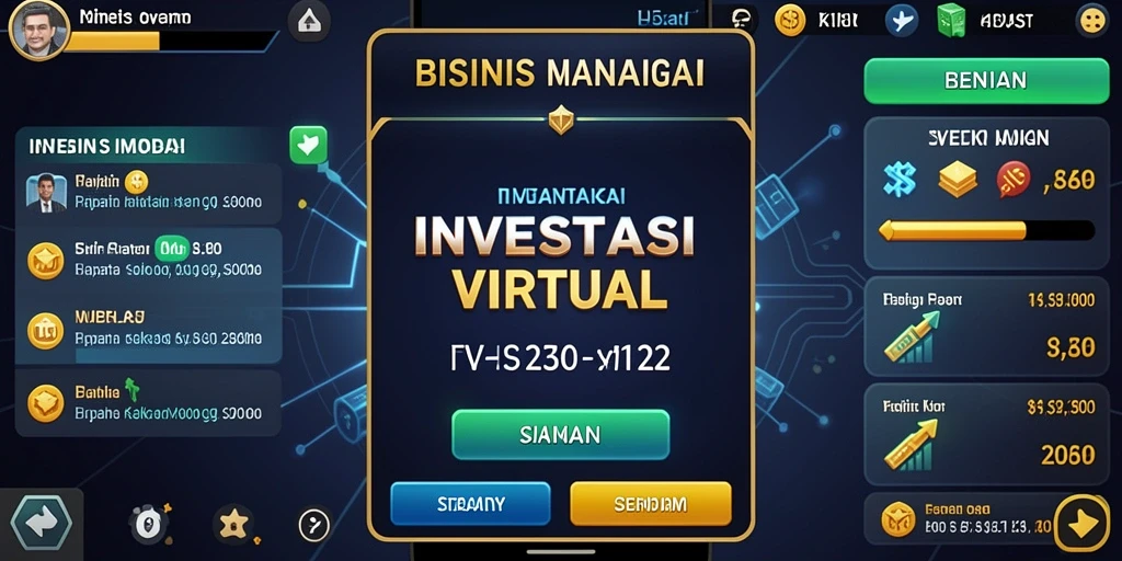 Tampilan grafis permainan yang memukau.