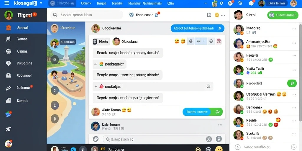 Tampilan antarmuka yang menarik dan user-friendly.