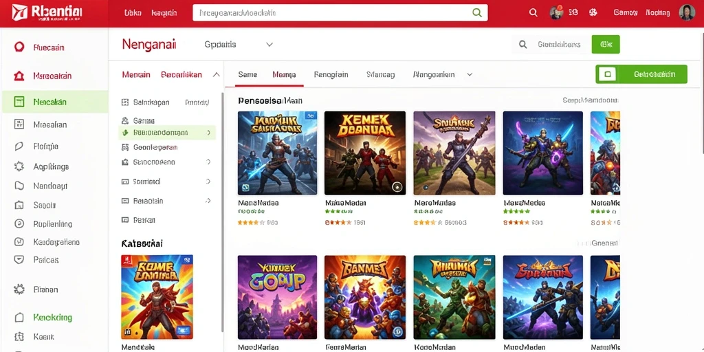 Tampilan antarmuka yang mudah digunakan.