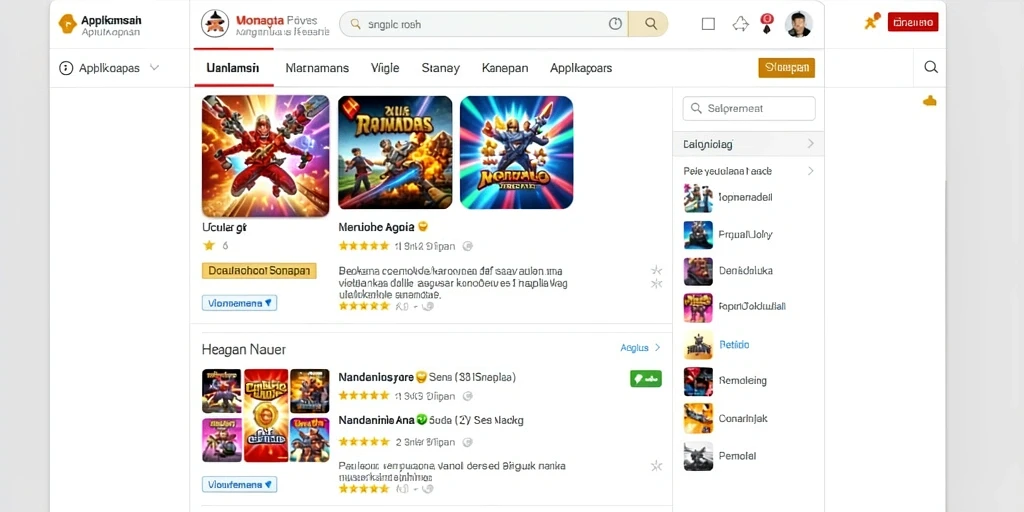 Screenshot menunjukkan karakter utama dalam aksi.