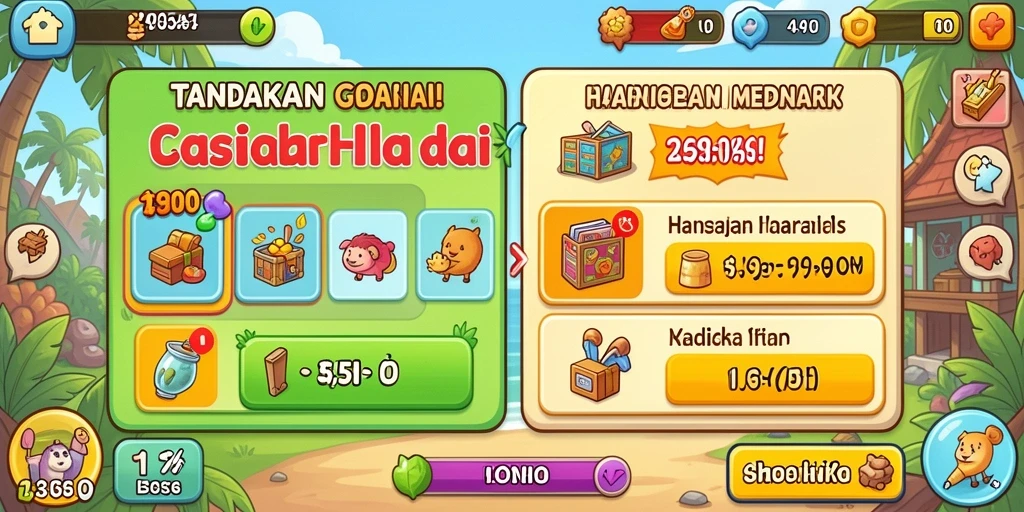 Tampilan awal aplikasi DJARUMTOTO yang menarik.