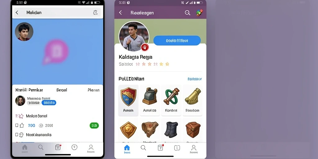 Tampilan antarmuka yang user-friendly.