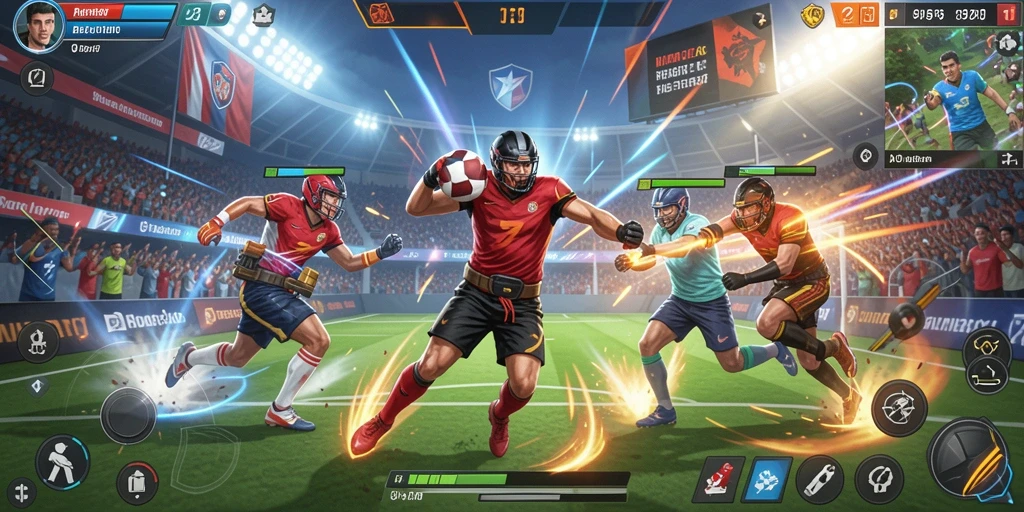 Tampilan awal permainan LUCKYTOPIA yang menarik.