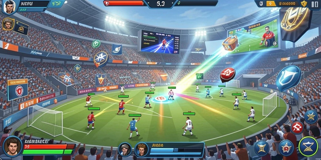 Tampilan antarmuka permainan yang menarik dan mudah dipahami.