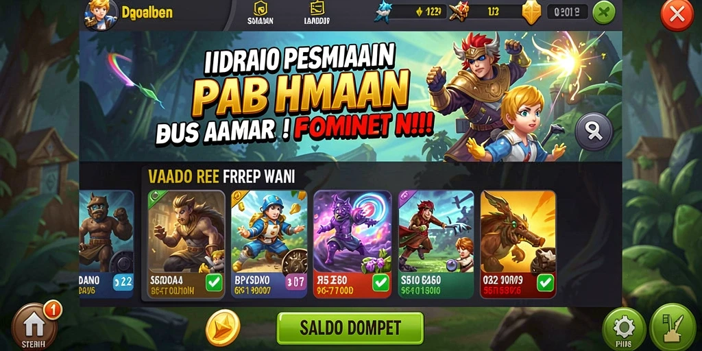 Tampilan antarmuka yang menarik dan mudah digunakan.