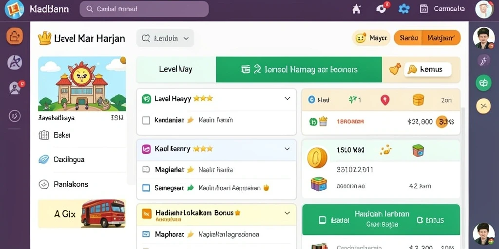 Tampilan antarmuka yang menarik dan intuitif.